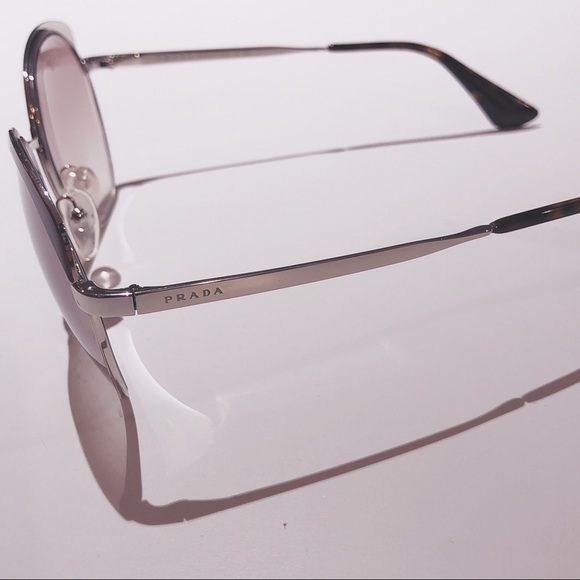 Prada round sunglasses SPR 54S purple/silver - Picture 4 of 7